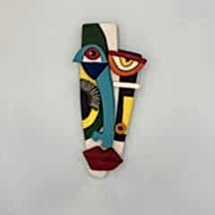 Mask Seramik Duvar Süsü